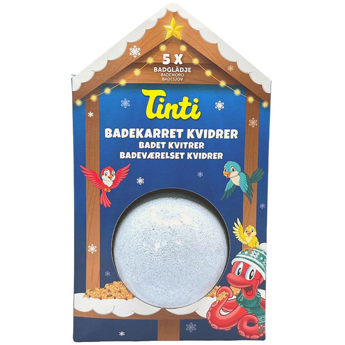 Tinti Bath Bomb - Christmas Bird House