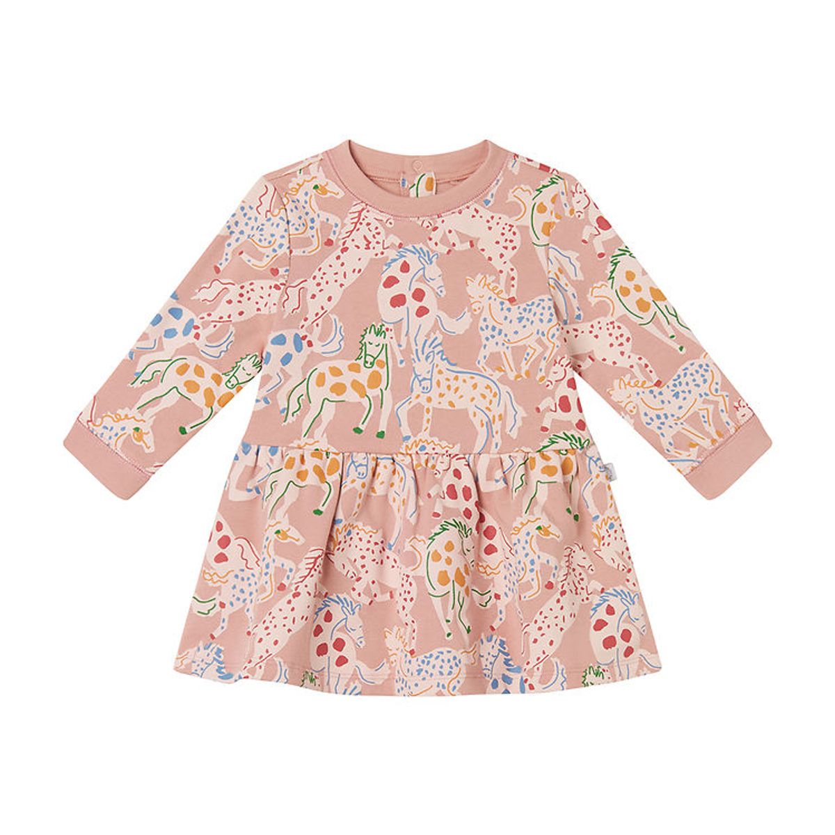 Stella McCartney Kids Sweatkjole - Rosa m. Heste