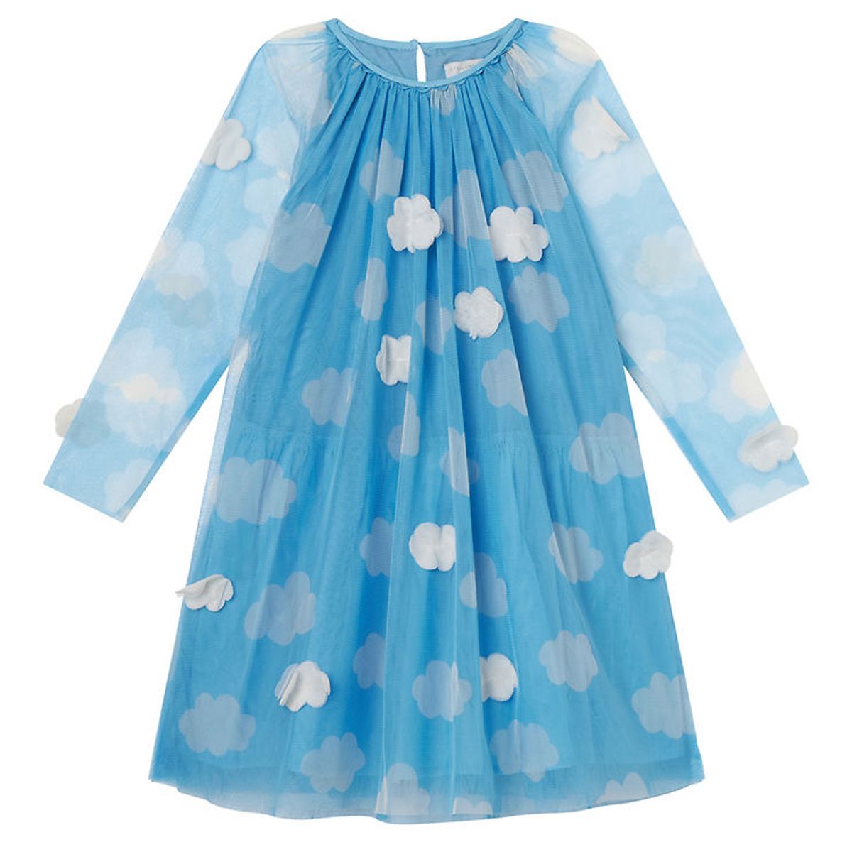 Stella McCartney Kids Tylkjole - Lyseblå m. Skyer