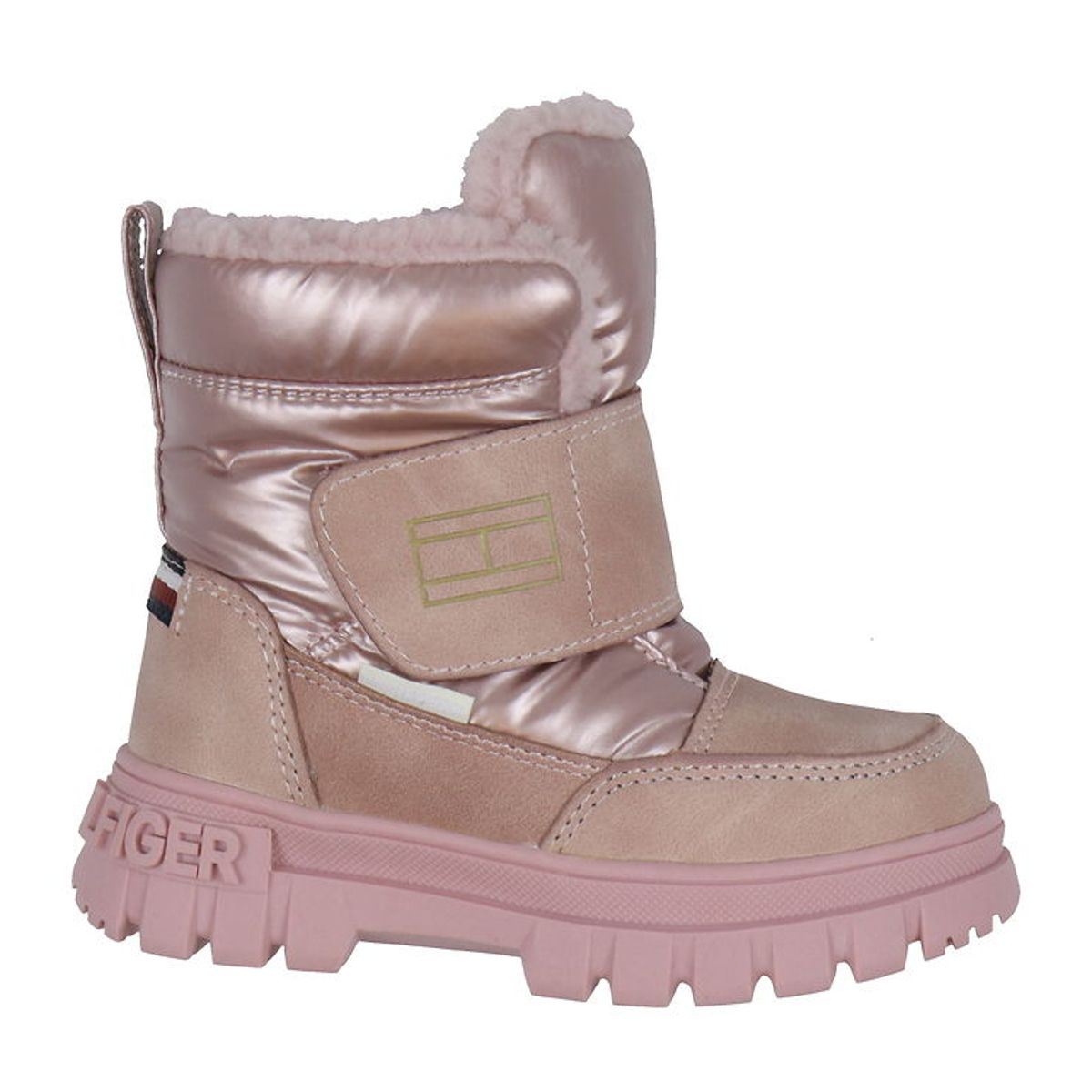 Tommy Hilfiger Vinterstøvler - Fur Boot - Pink