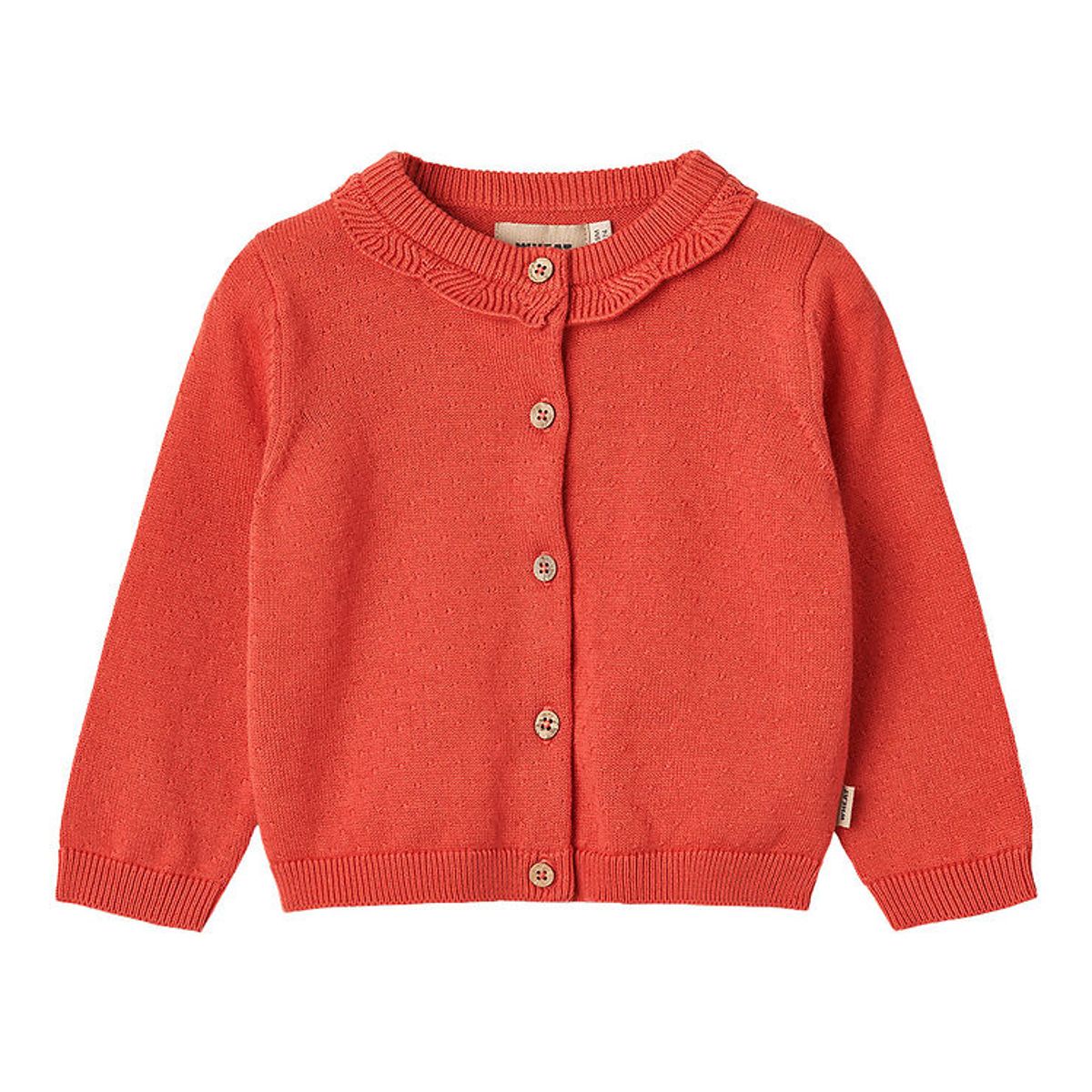 Wheat Cardigan - Strik - Amy - Candy Red