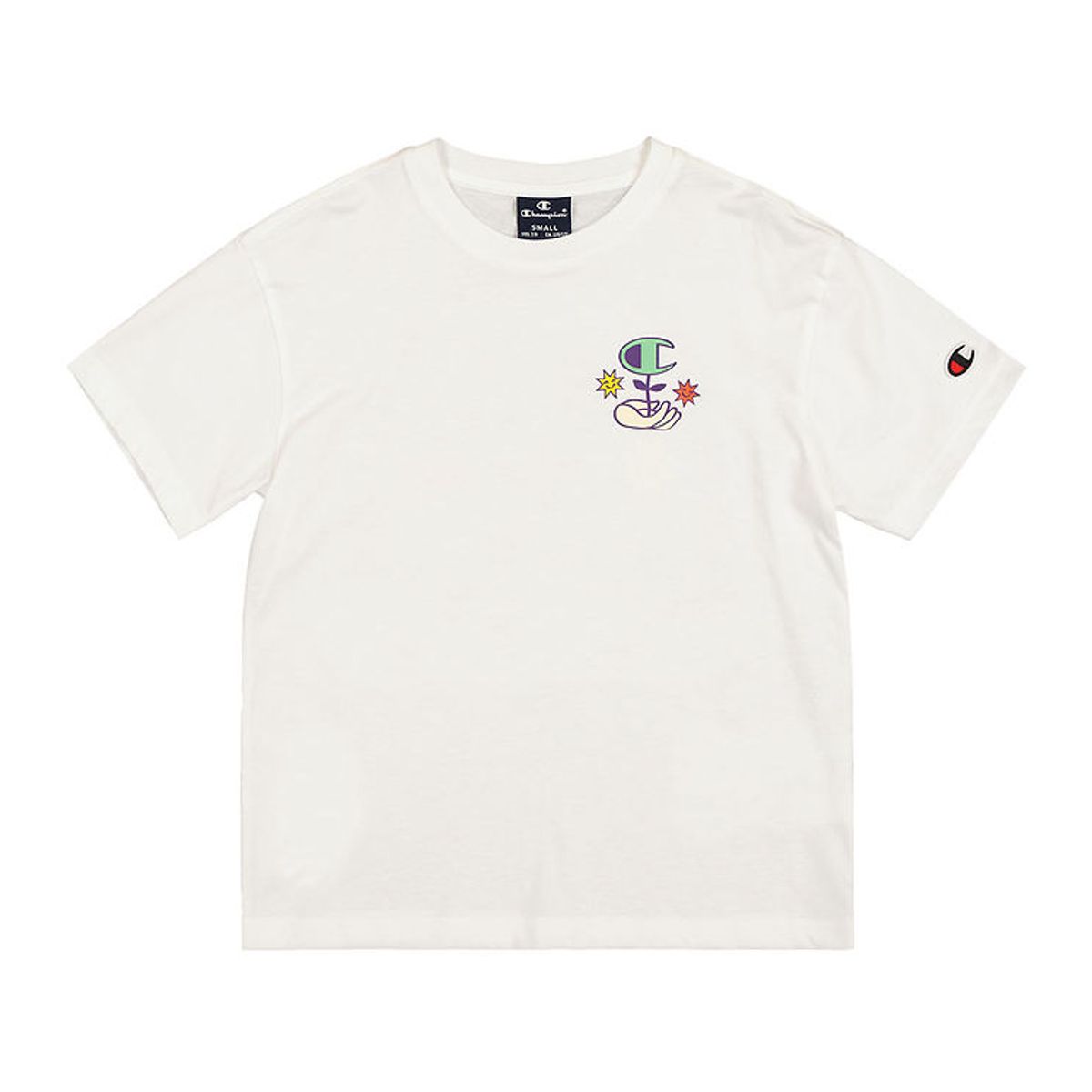 Champion T-shirt - Crewneck - White