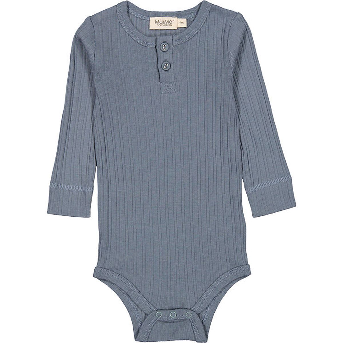 MarMar Body l/æ - Rib - Modal - Stormy Blue