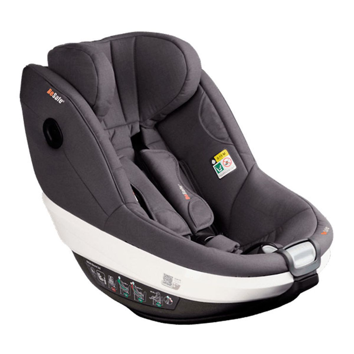 BeSafe Autostol - Beyond 360 - Dark Grey Melange