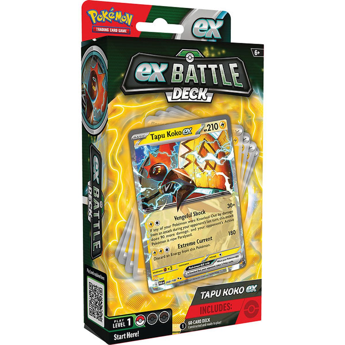 Pokémon Samlekort - Battle Deck - Tapu Koko ex