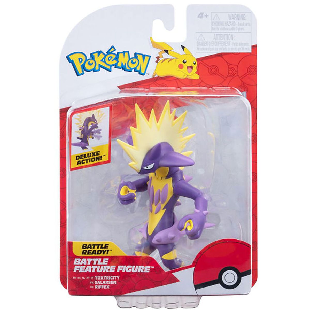 Pokémon Figur - Battle Feature Figure - Toxtricity Deluxe