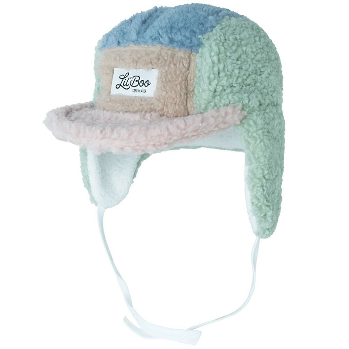 Lil'Boo Copenhagen Hue - teddy Fleece - Rose/Mint/Blue