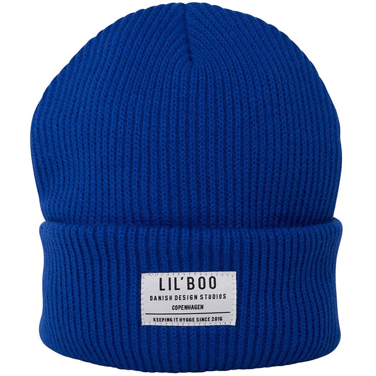 Lil'Boo Copenhagen Hue - Strik - Hygge Beanie - Bright Blue