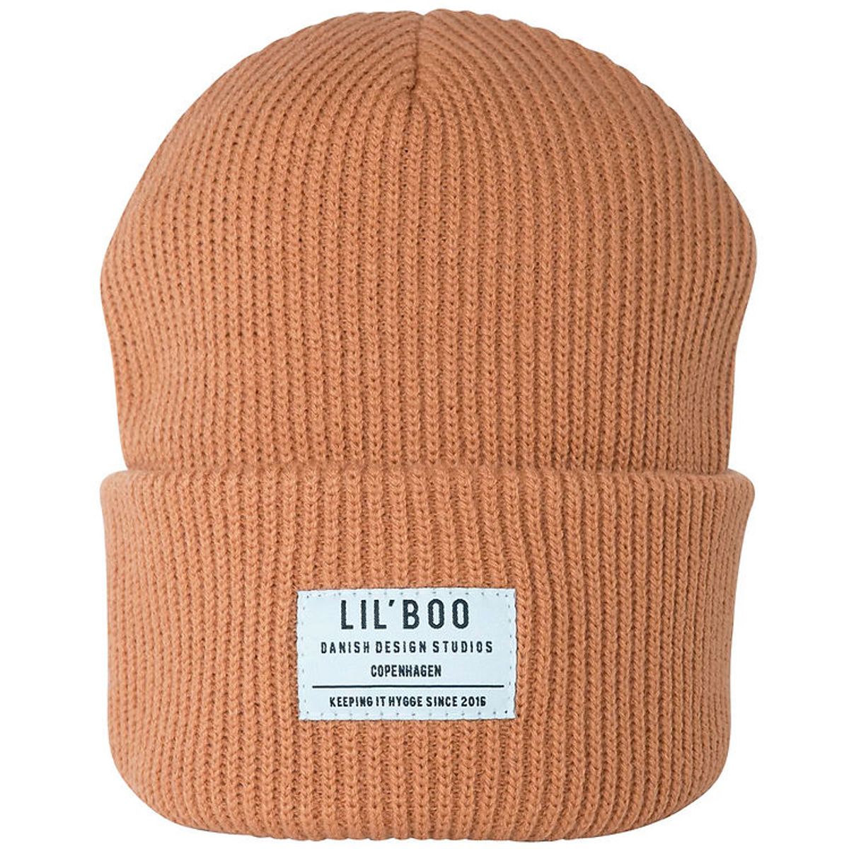 Lil'Boo Copenhagen Hue - Strik - Hygge Beanie - Abricot