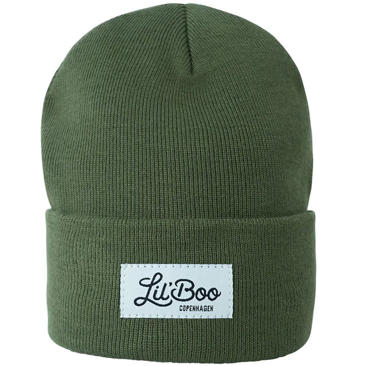 Lil' Boo Copenhagen Hue - Strik - Classic beanie - Olive