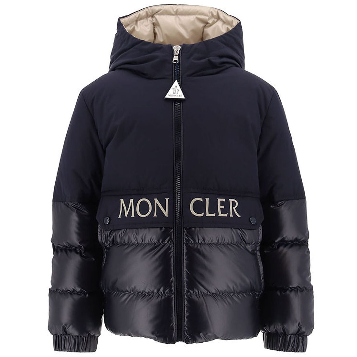 Moncler Dunjakke - Andres - Medium Blue