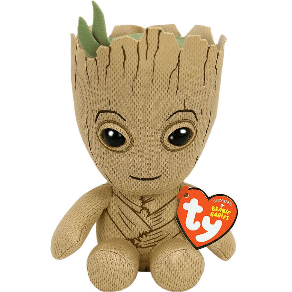 Ty Bamse - Beanie Babies - 17 cm - Marvel Groot