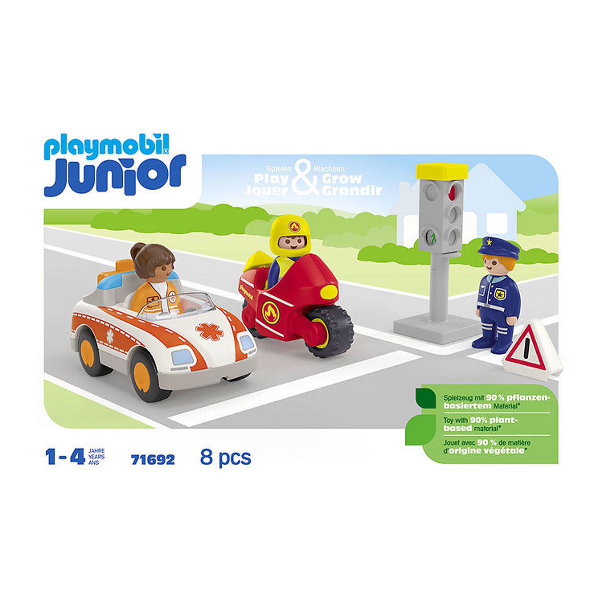 Playmobil Junior - Hverdagens Helte - 71692 - 8 Dele