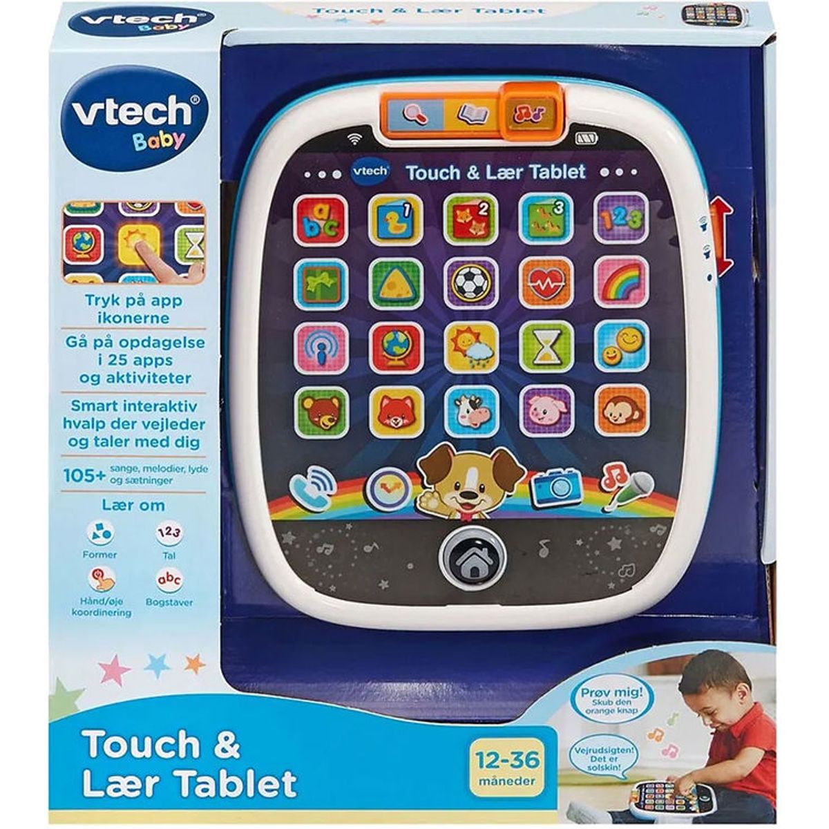 Vtech Tablet - Dansk - Touch & Teach