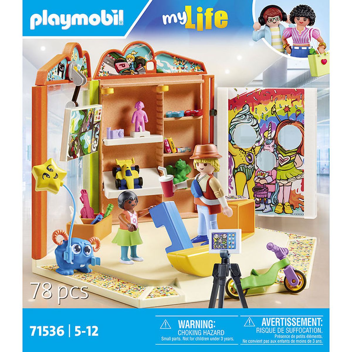 Playmobil My Life - Legetøjsbutik - 71536 - 78 Dele