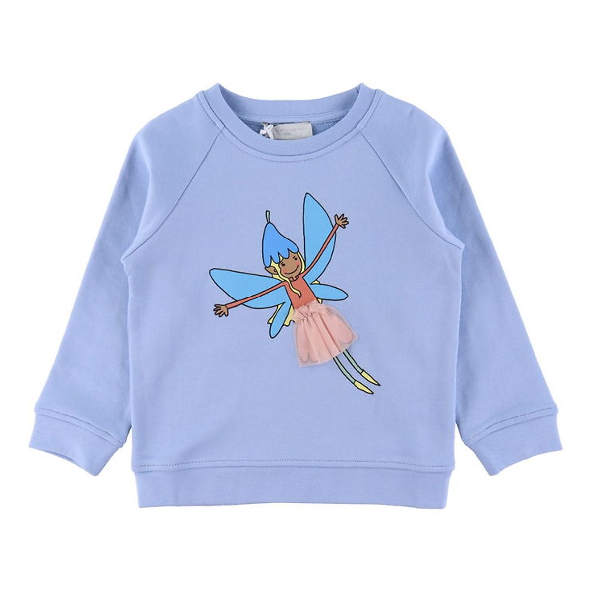 Stella McCartney Kids Sweatshirt - Lyseblå m. Fe