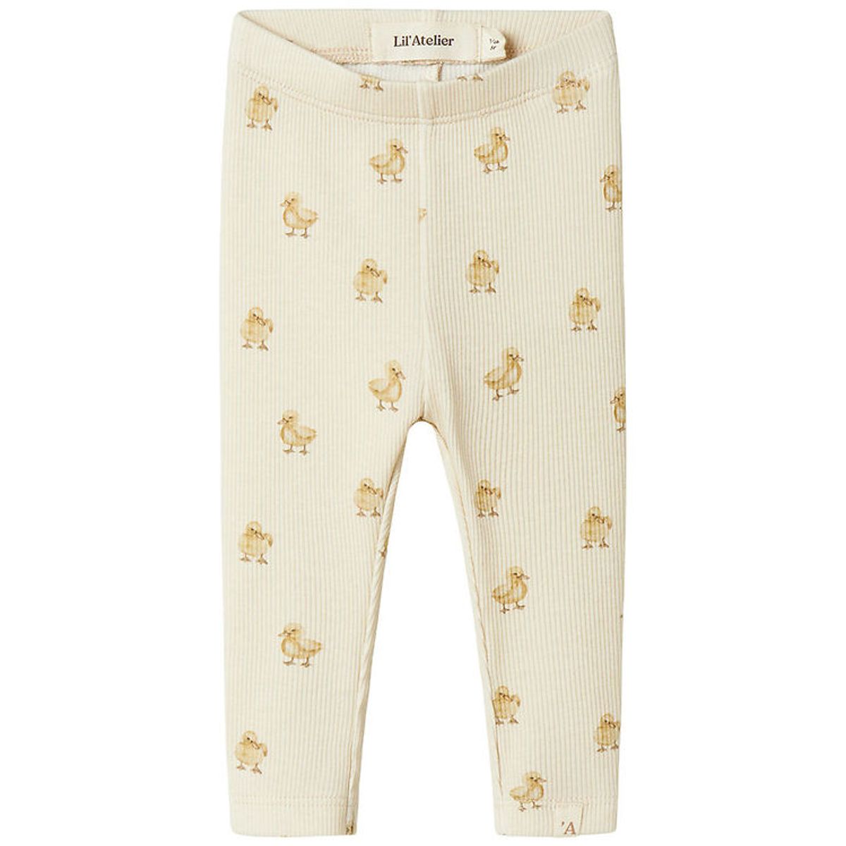 Lil Atelier Leggings - NbnLavo - Turtledove/Duck