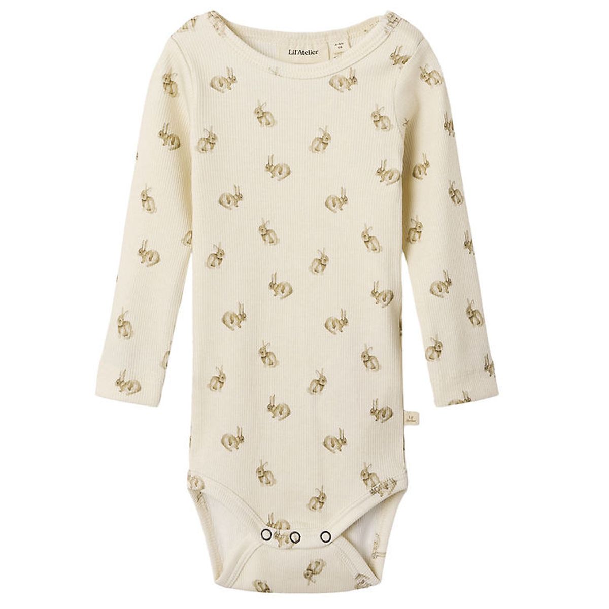 Lil Atelier Body l/æ - NbnLavo - Turtledove/Rabbit