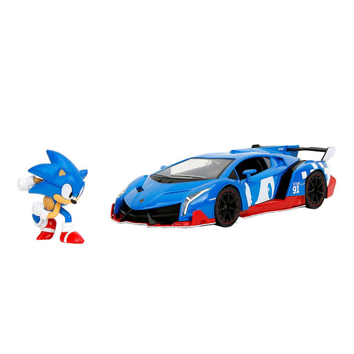 Jada Bil - Sonic Lamborghini Venevo - 1:24