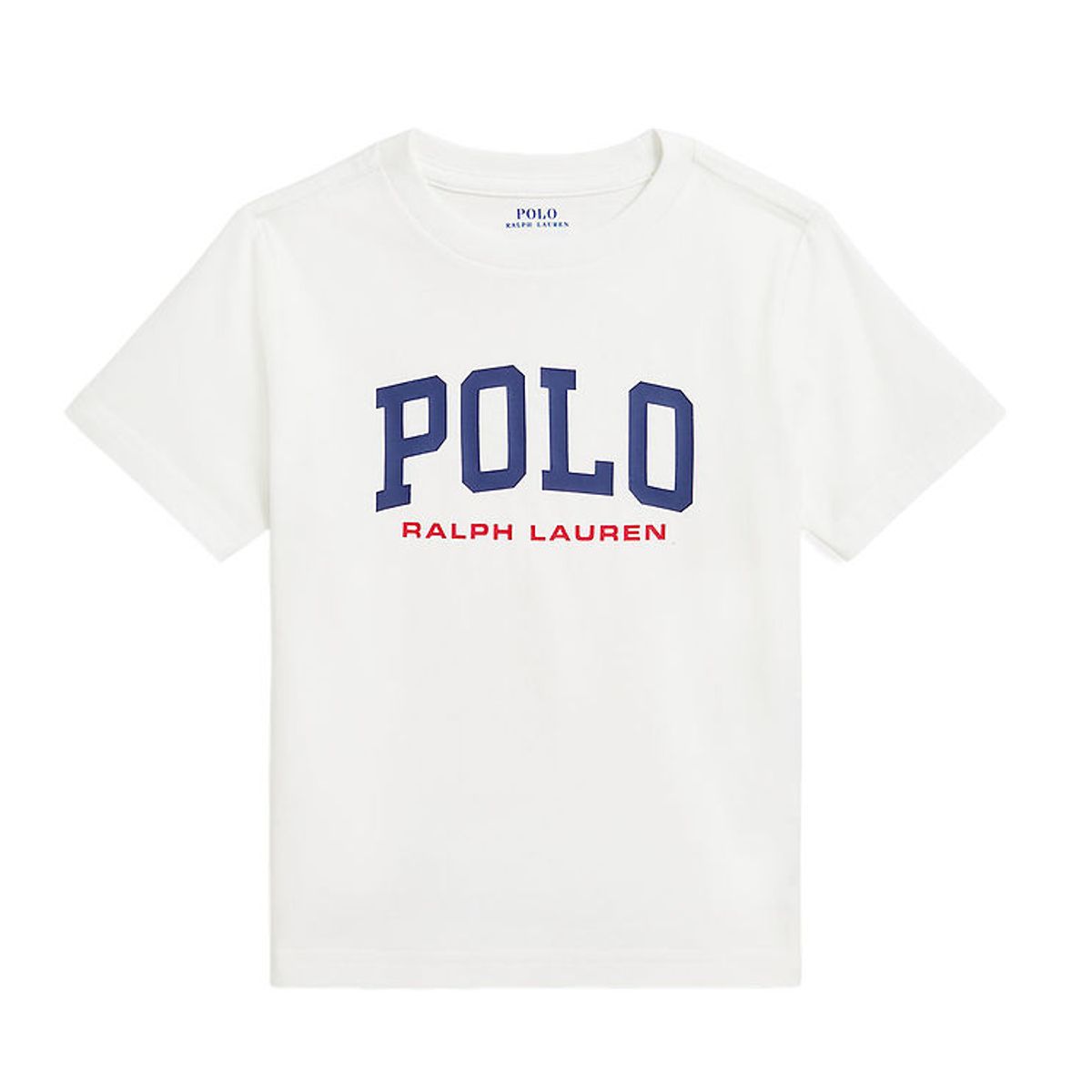 Polo Ralph Lauren T-shirt - Hvid m. Navy