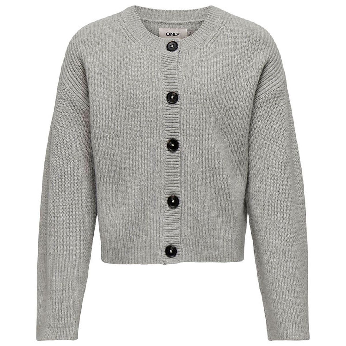 Kids Only Cardigan - Strik - KogKatia - Light Grey Melange