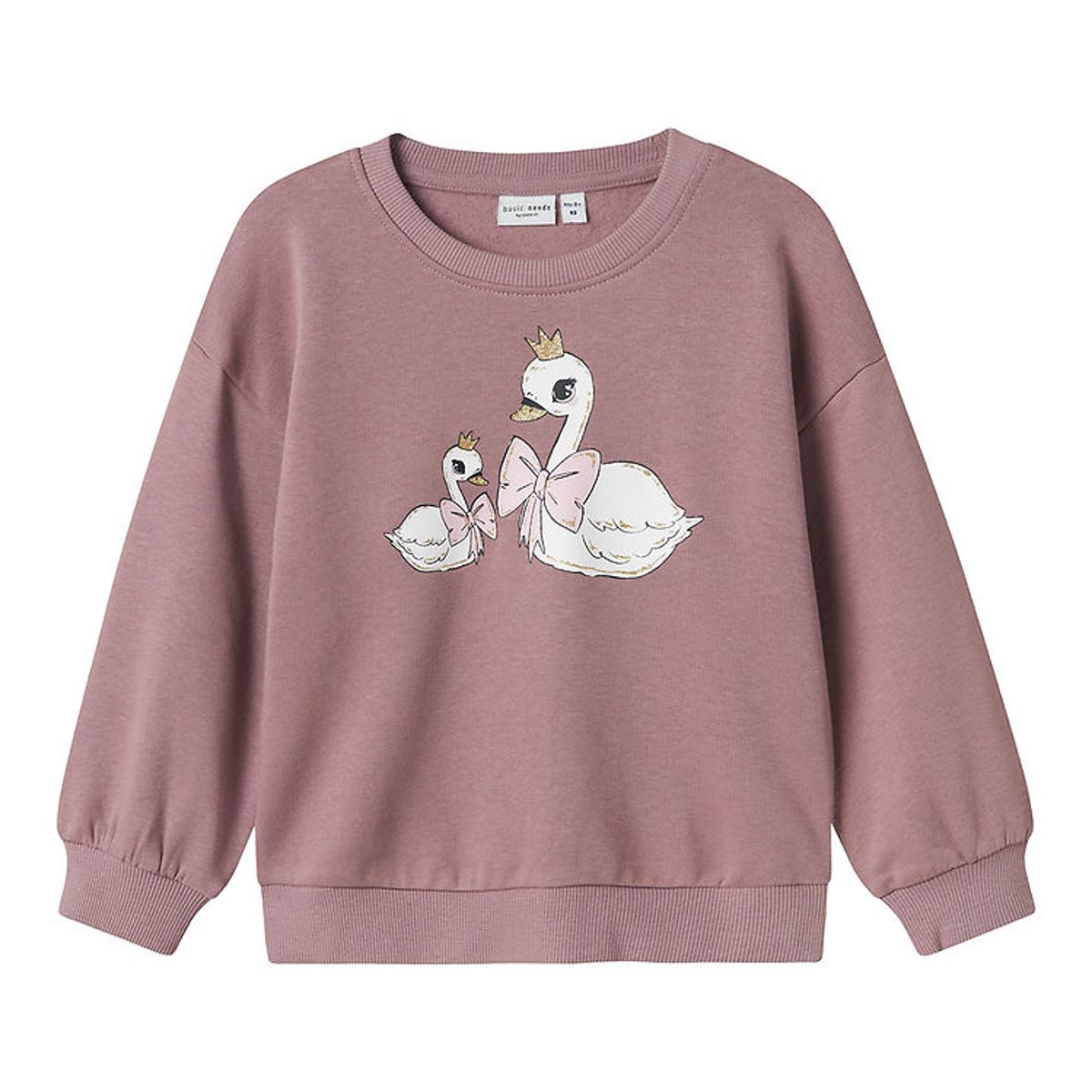 Name It Sweatshirt - NmfValona - Elderberry/Swans