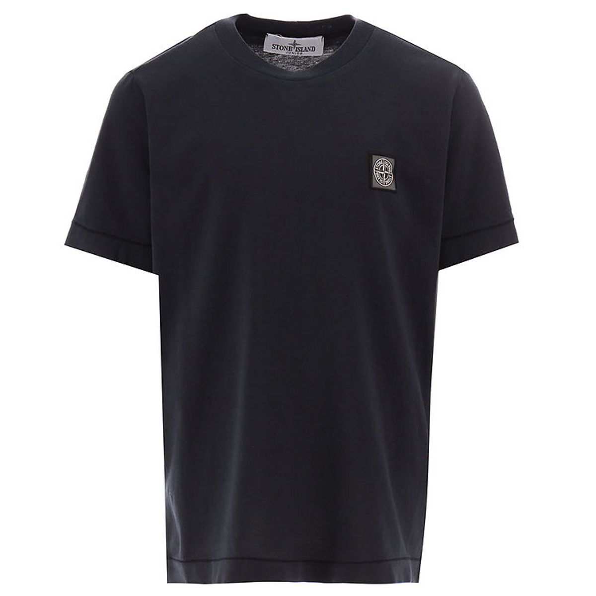 Stone Island T-shirt - Navy Blue m. Logo