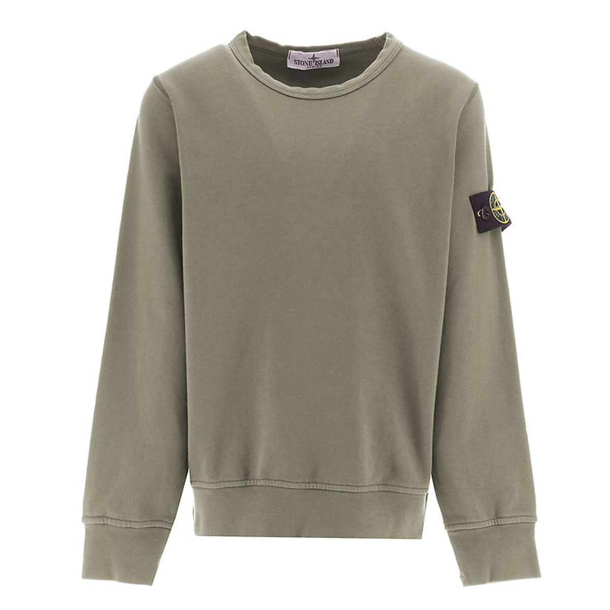 Stone Island Sweatshirt - Mud m. Logo