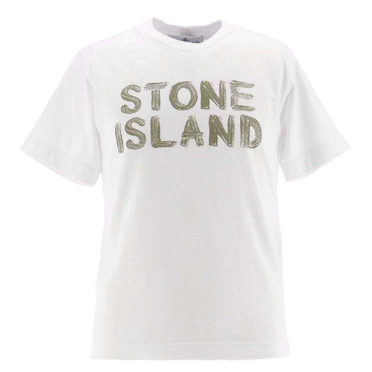 Stone Island T-shirt - Hvid m. Print