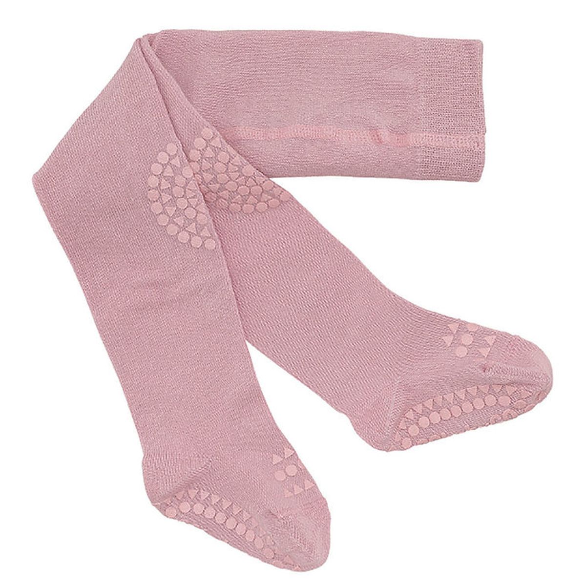 GoBabyGo Skridsikre Strømpebukser - Uld - Rose Blush