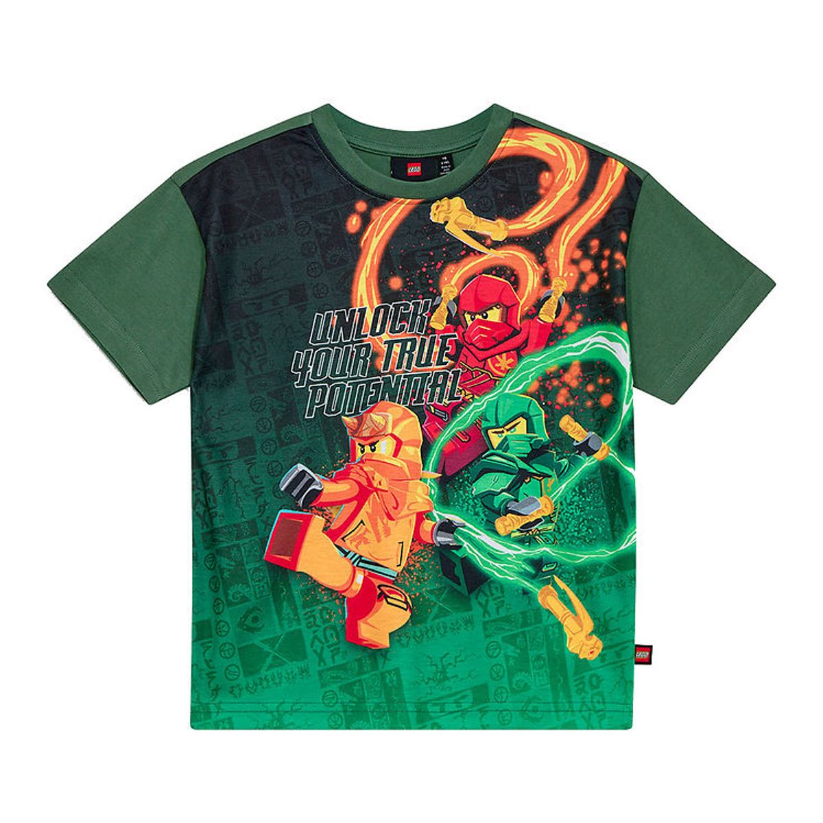 LEGO ® Ninjago T-shirt - LWTaffy - Grøn