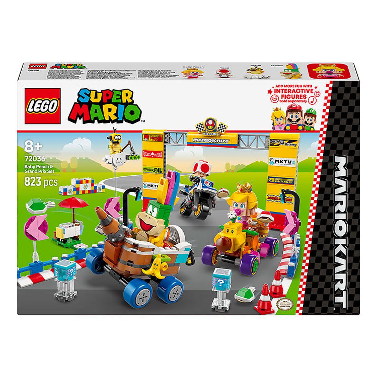 LEGO ® Super Mario - Mario Kart - Baby Peach ... 72036 - 823 Dele