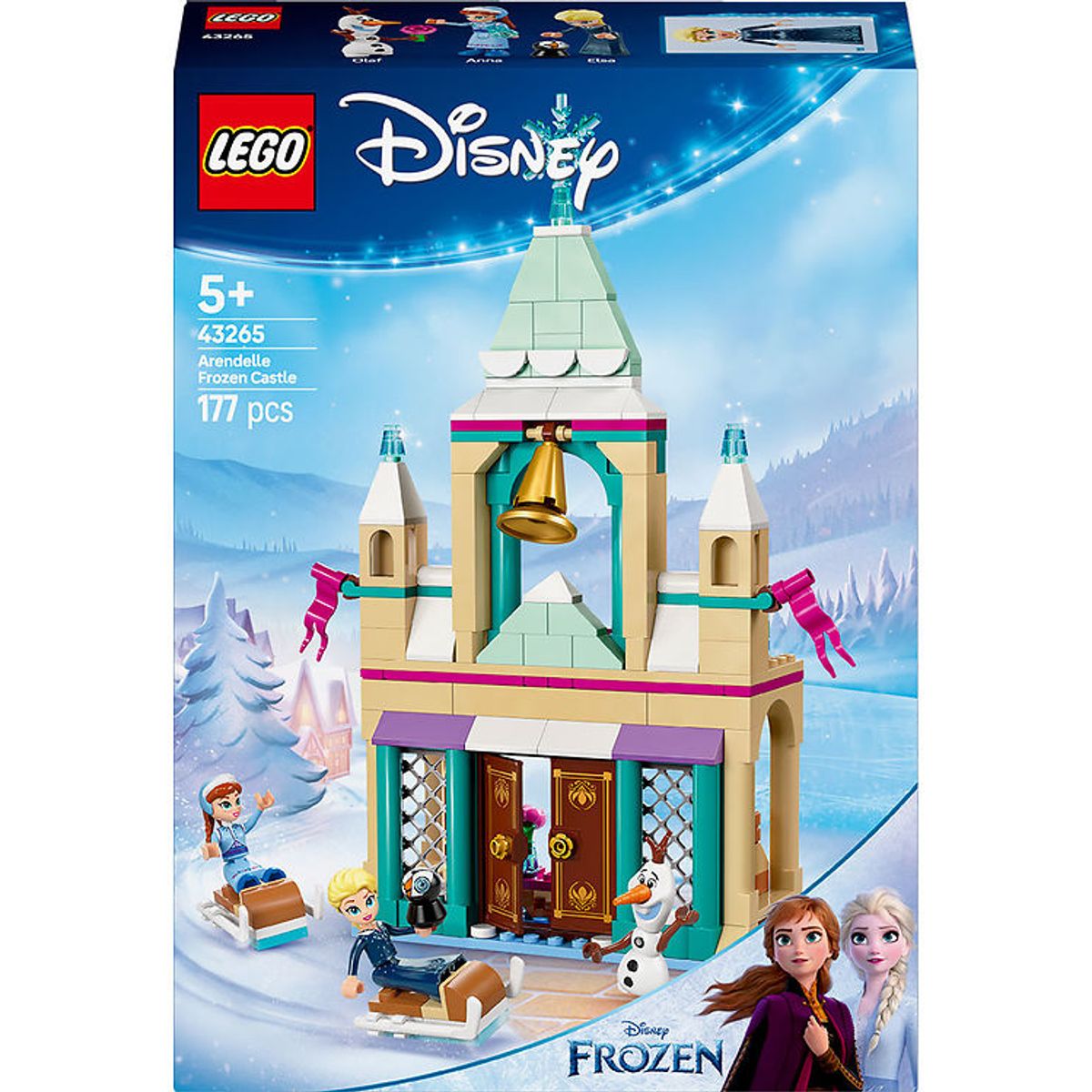 LEGO ® Disney - Frost - Arendal Slot 43265 - 177 Dele