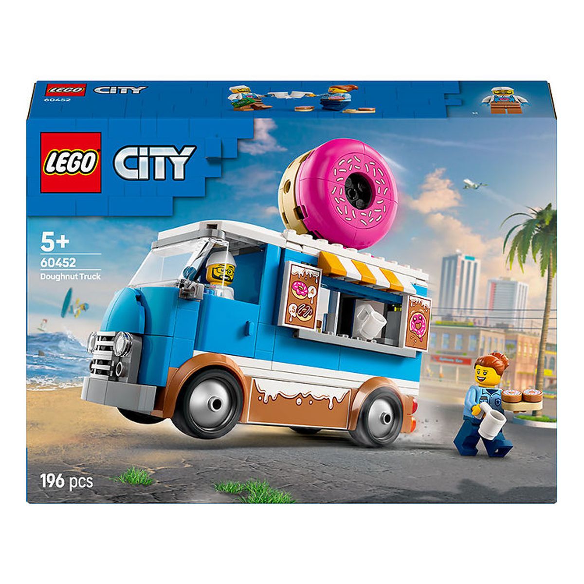 LEGO ® City - Donutvogn 60452 - 196 Dele