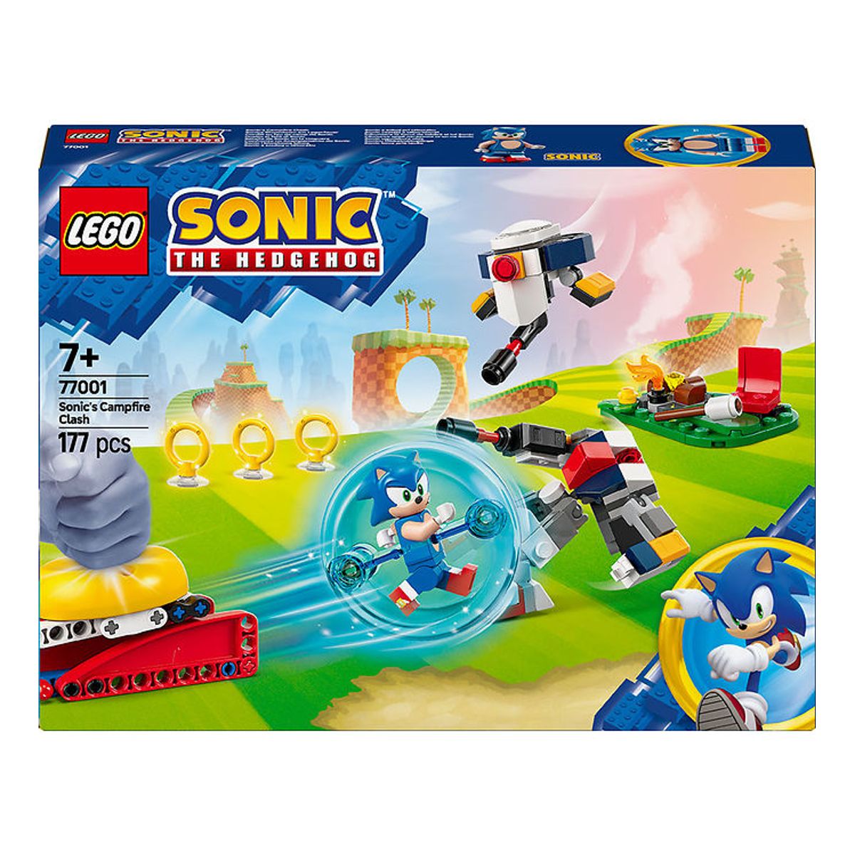 LEGO ® Sonic The Hedgehog - Sonic's Bålkamp 77001 - 177 Dele