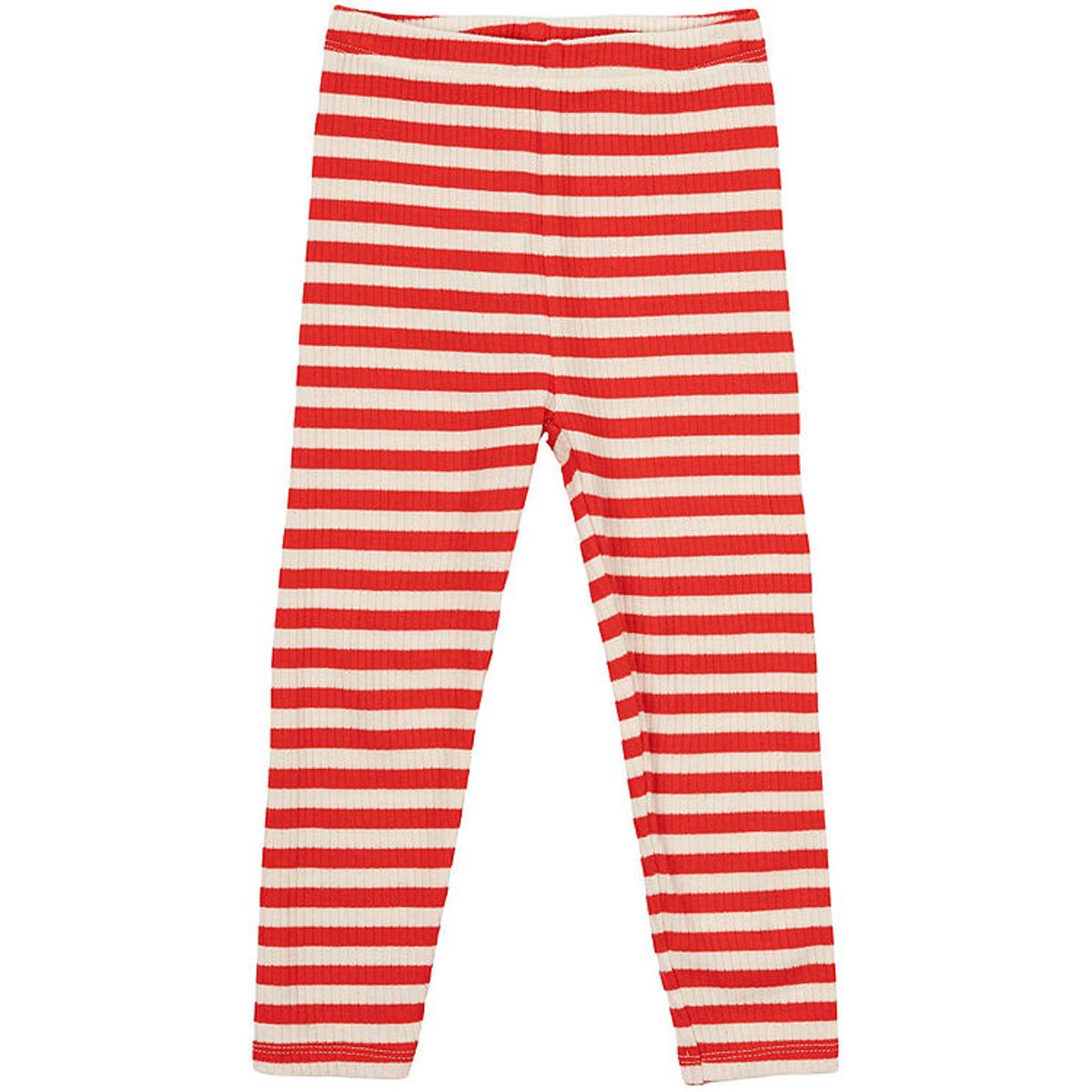 The New Siblings Leggings - Rib - TnstFro - Poppy Red Striped