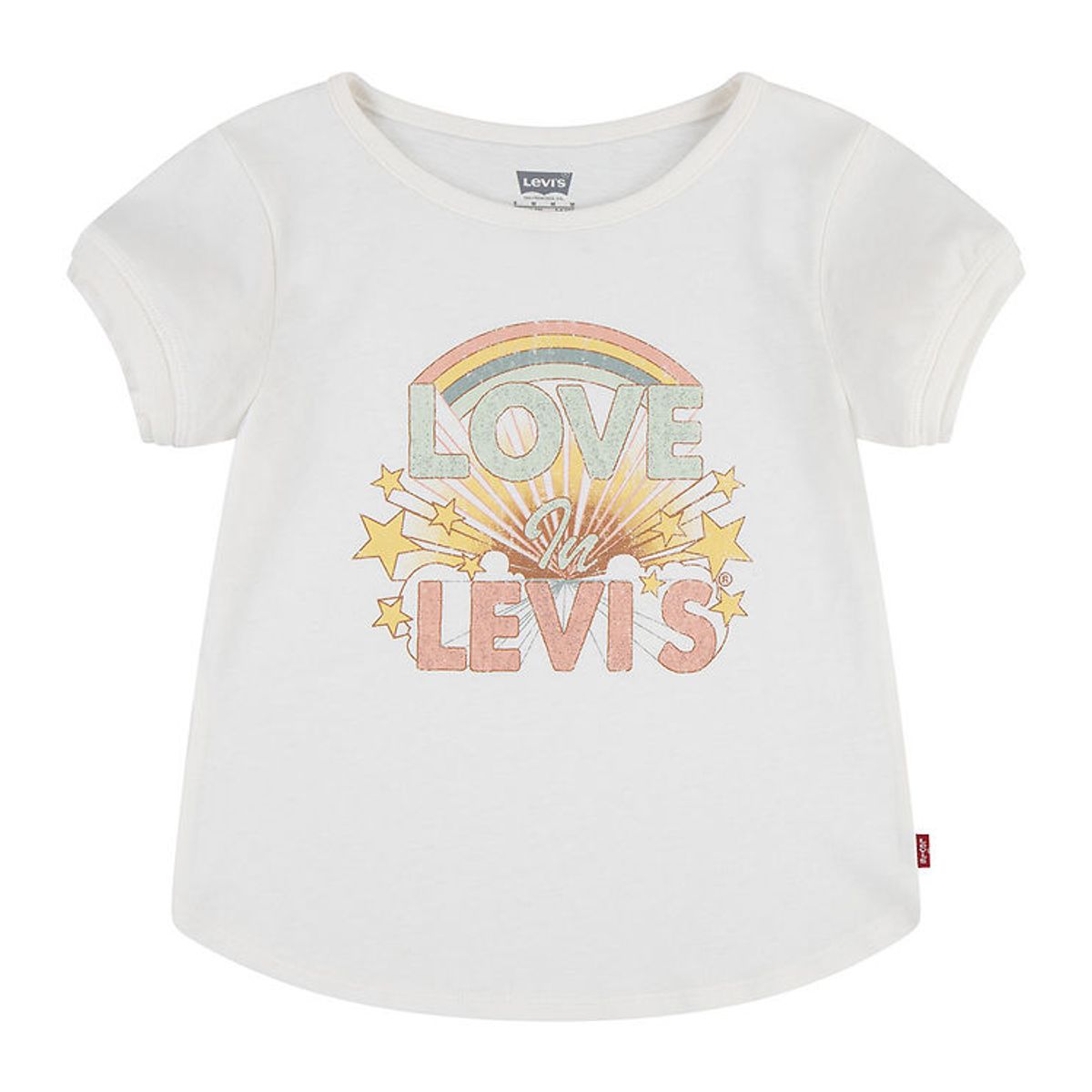 Levis T-shirt - Gardenia/LOVE