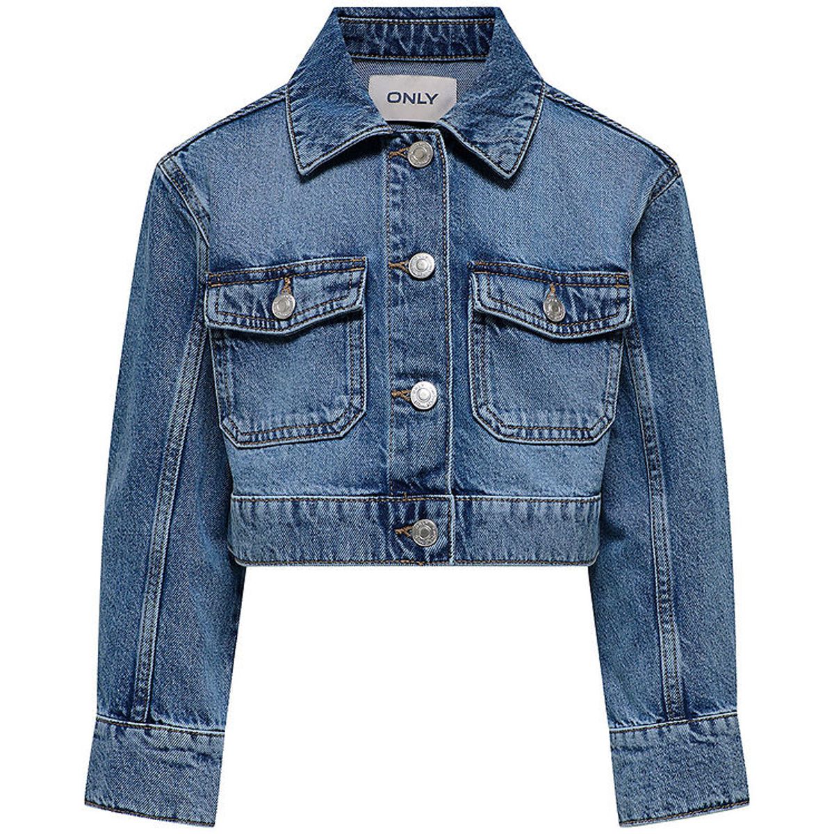 Kids Only Denimjakke - Noos - KogLumi - Medium Blue Denim