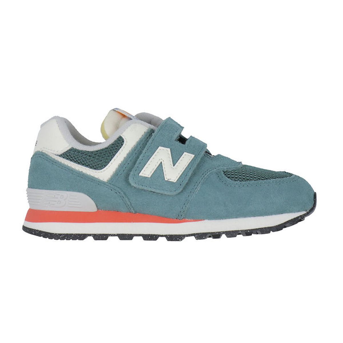 New Balance Sko - 574 - New Spruce/Blast Red