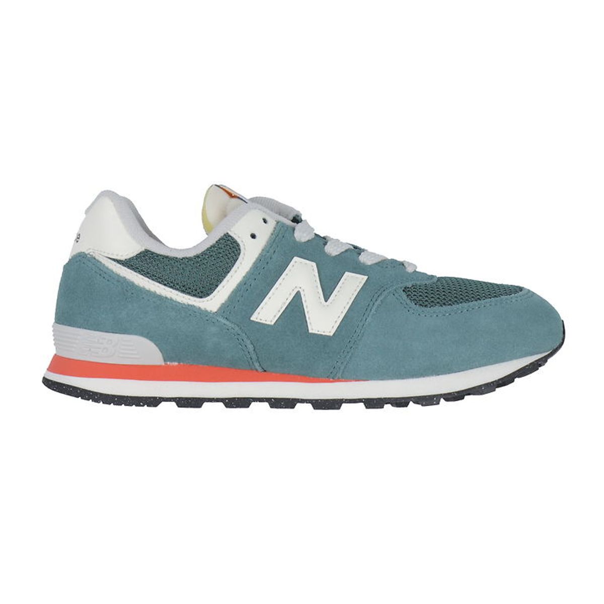 New Balance Sko - 574 - New Spruce/Blast Red