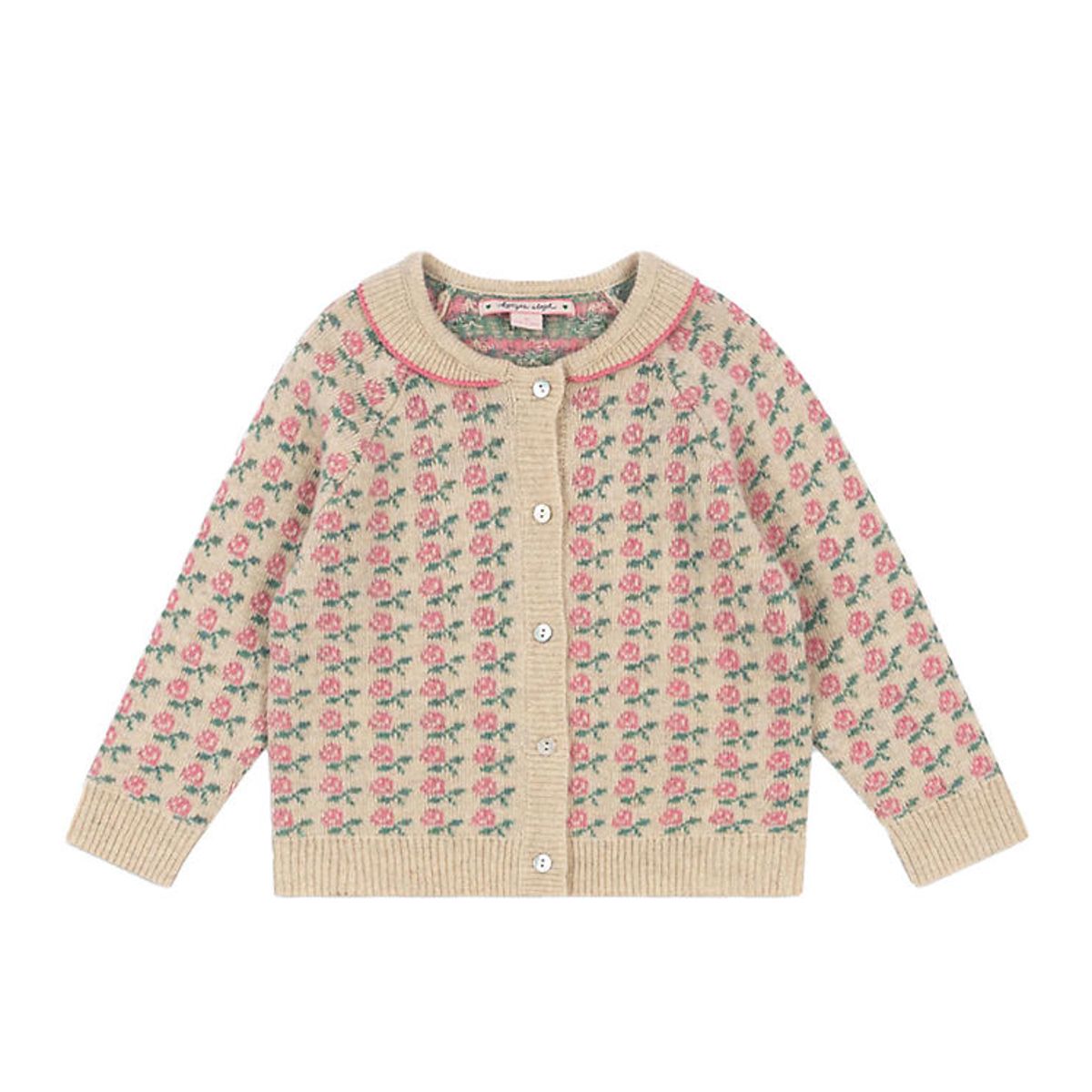 Konges Sløjd Cardigan - Strik - Uld/Akryl - Rose