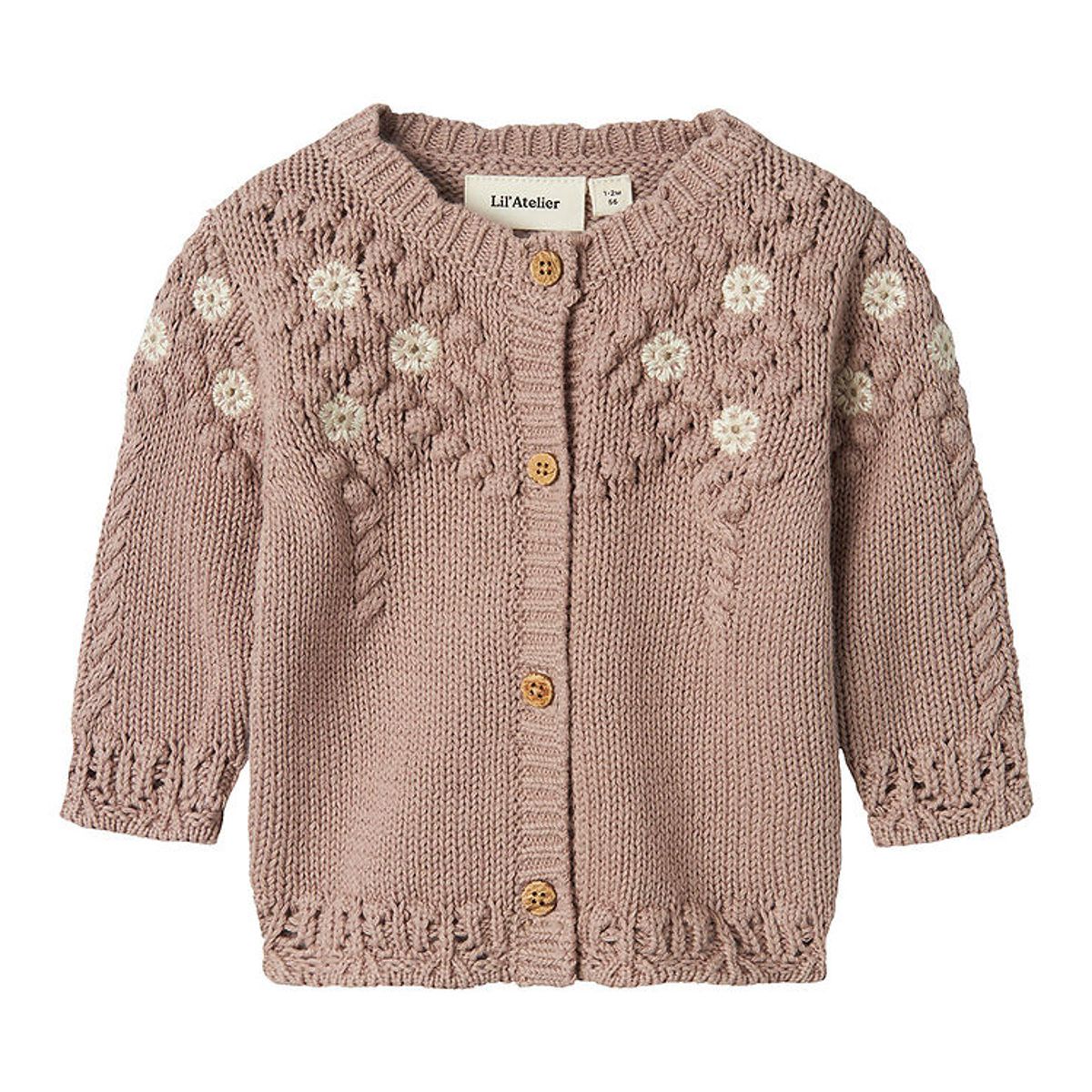 Lil Atelier Cardigan - Strik - NbfBrianna - Etherea