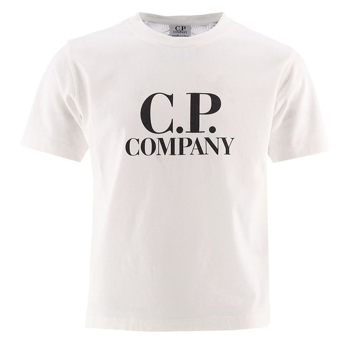 C.P. Company T-shirt - Gauze White m. Sort