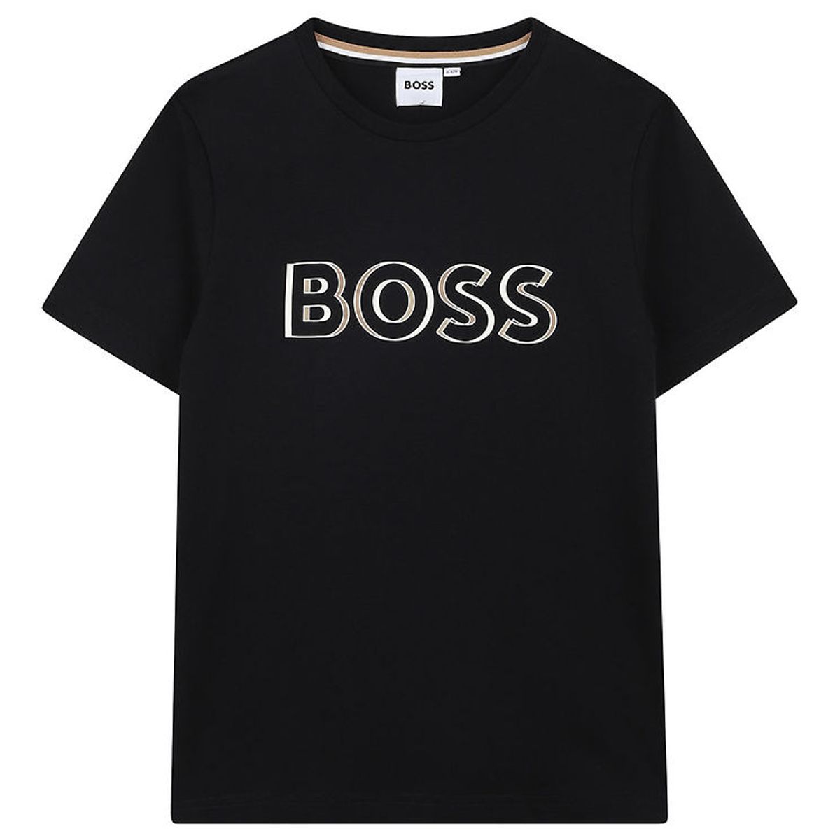 BOSS T-shirt - Sort m. Print