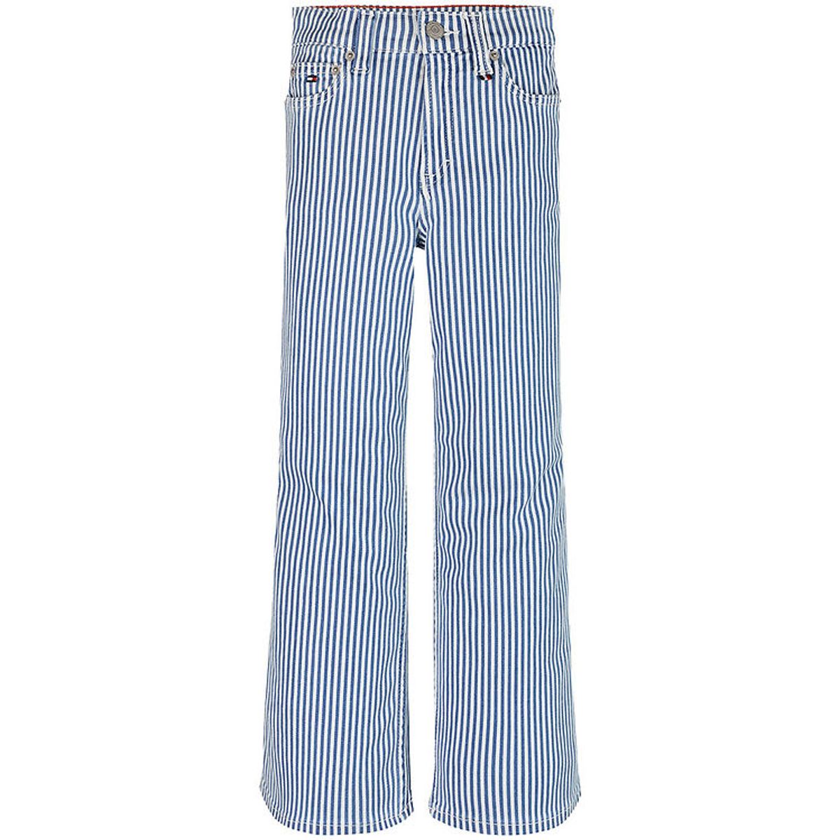 Tommy Hilfiger Jeans - Striped Denim - Blå/Hvid