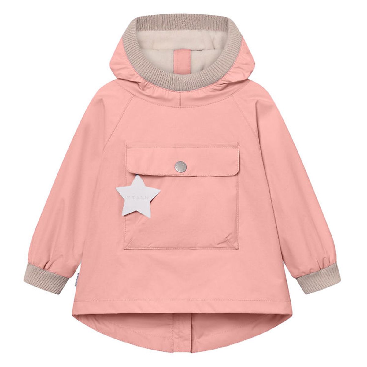 Mini A Ture Sommerjakke - MatBaby Vito Fleece Anorak - Rose Tan