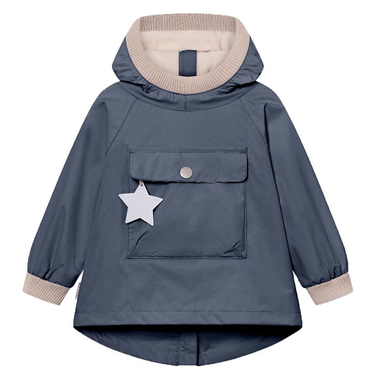 Mini A Ture Sommerjakke - MatBaby Vito Fleece Anorak - Ombre Blu