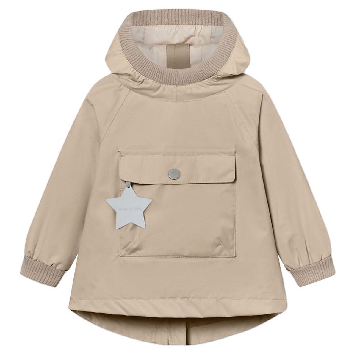 Mini A Ture Sommerjakke - MatBaby Vito Anorak - Sesame