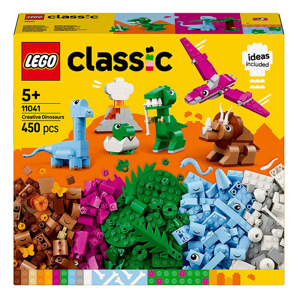 LEGO ® Classic - Kreative Dinosaurer 11041 - 450 Dele