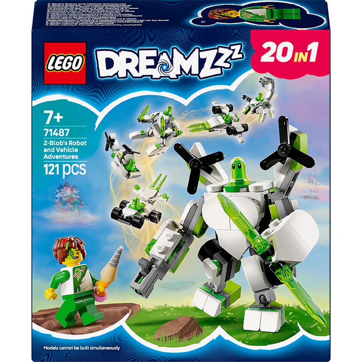 LEGO ® DREAMZzz - Z-Blobs Robot- og Fartøjseventyr 71487 - 121 De